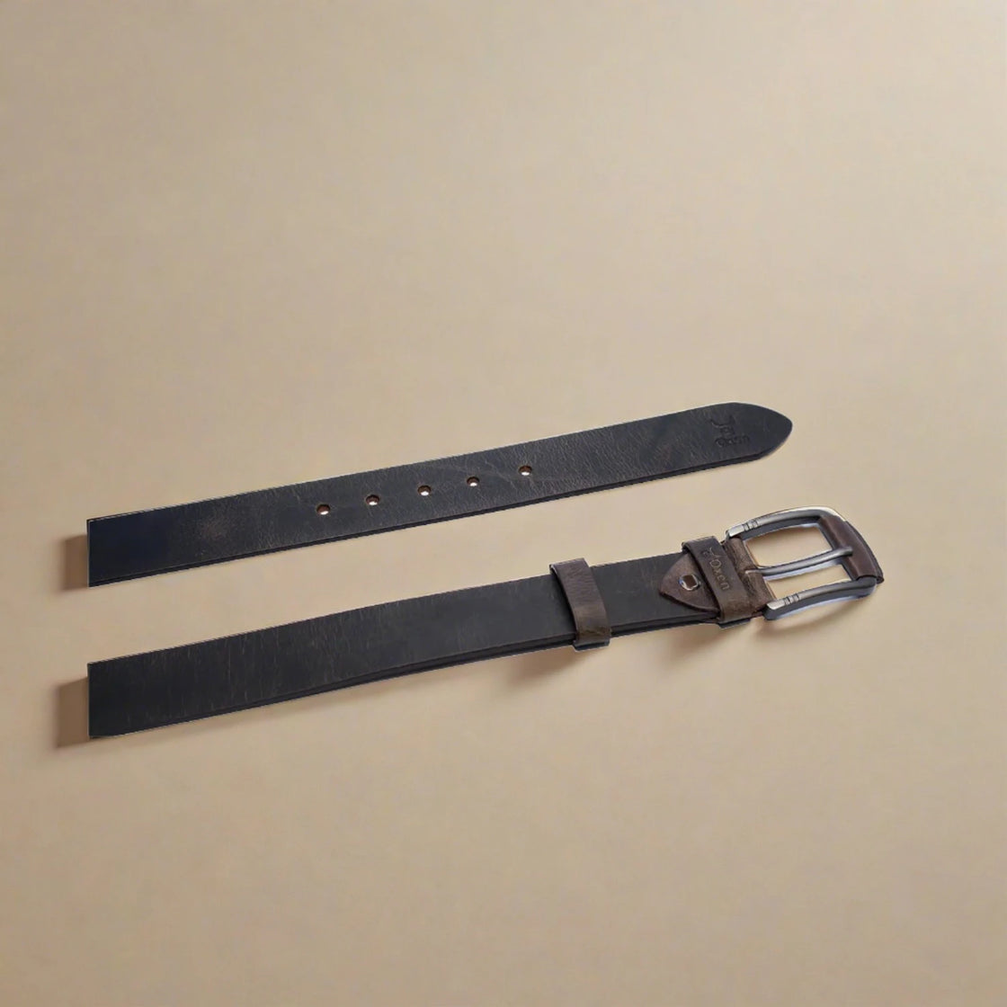 Sleek Leather Belt