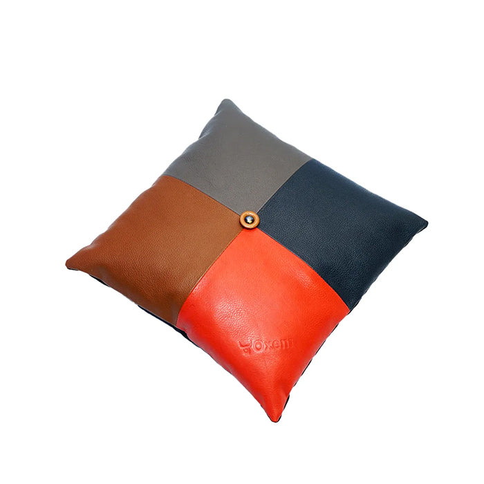 Fluff Multi Leather Cushion