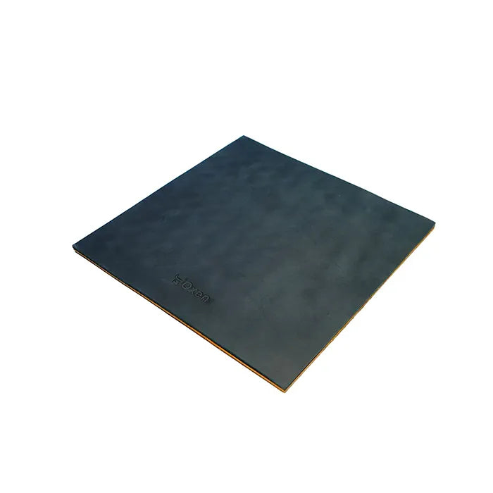 Edge Black Leather Tile