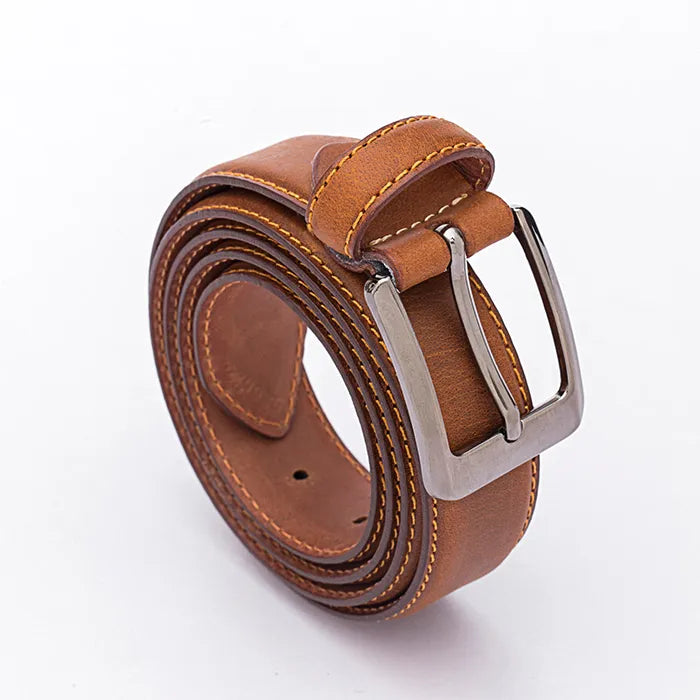 Cortez Leather Belt Oxen Hide