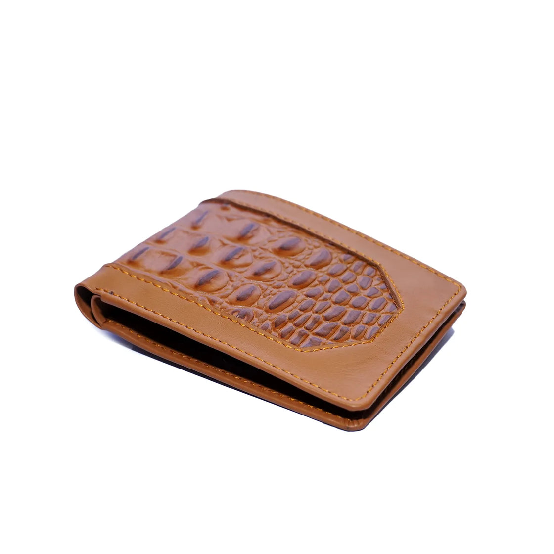 Trek Mustard Leather Wallet