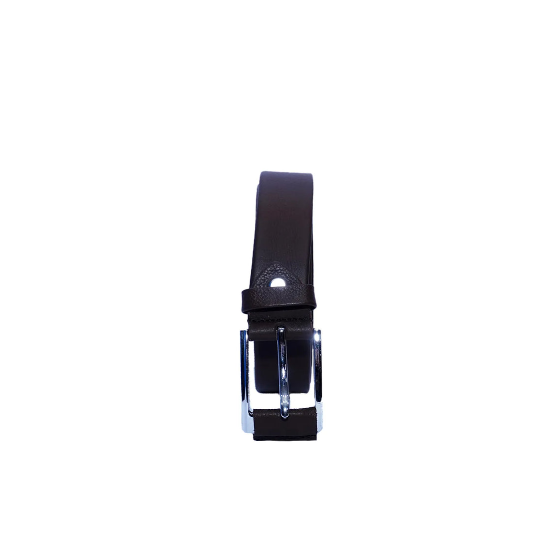Fortis Dark Brown Leather Belt