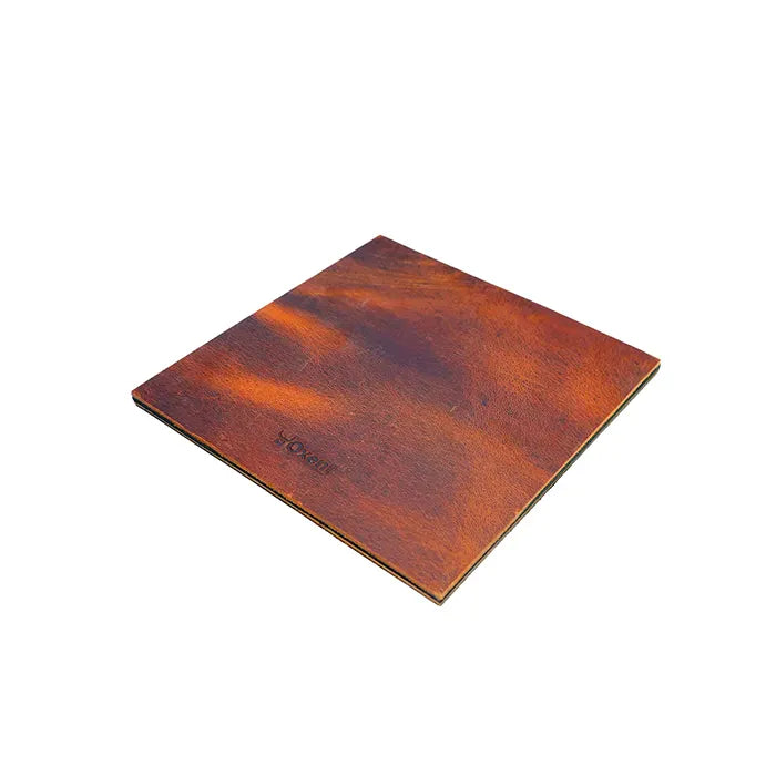 Edge Mustard Leather Tile