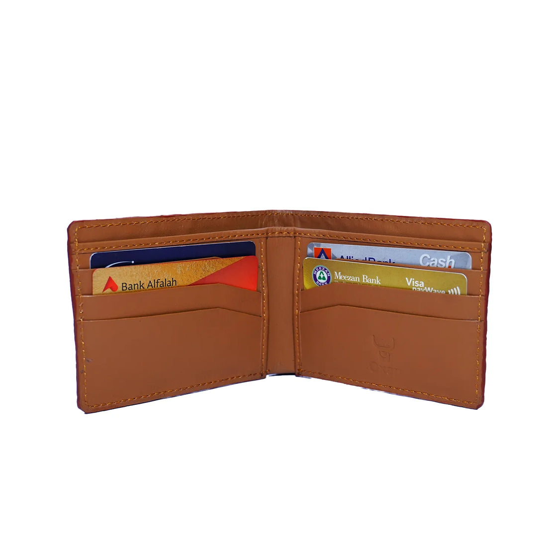 Trek Mustard Leather Wallet
