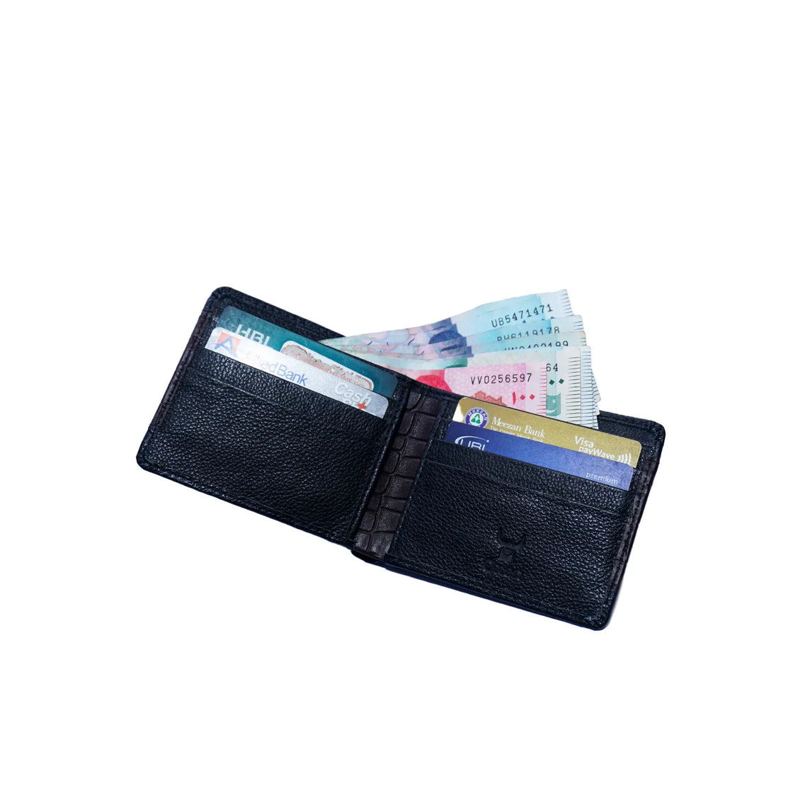 Modulo Maroon Leather Wallet