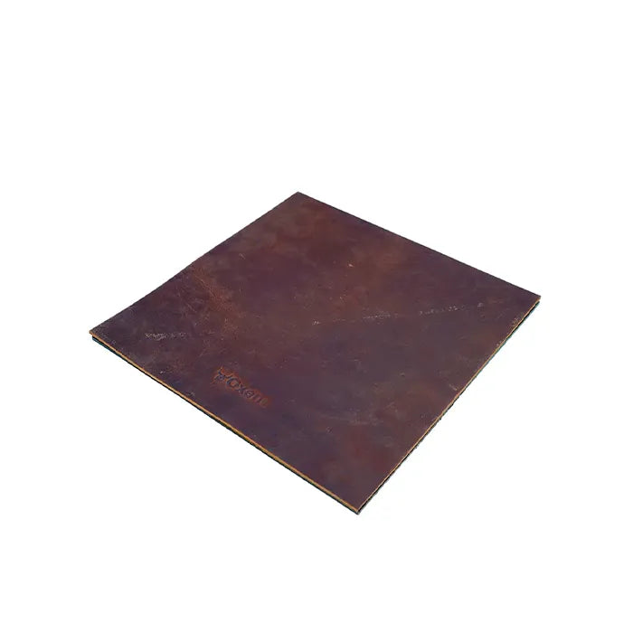 Edge Maroon Leather Tile