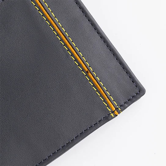 Atlas Leather Wallet Yellow