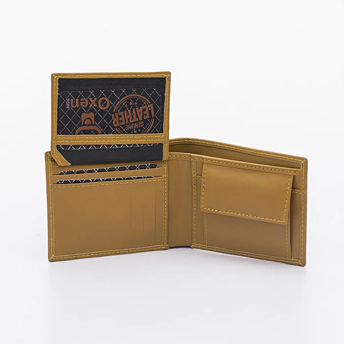 Vellox Yellow Leather Wallet