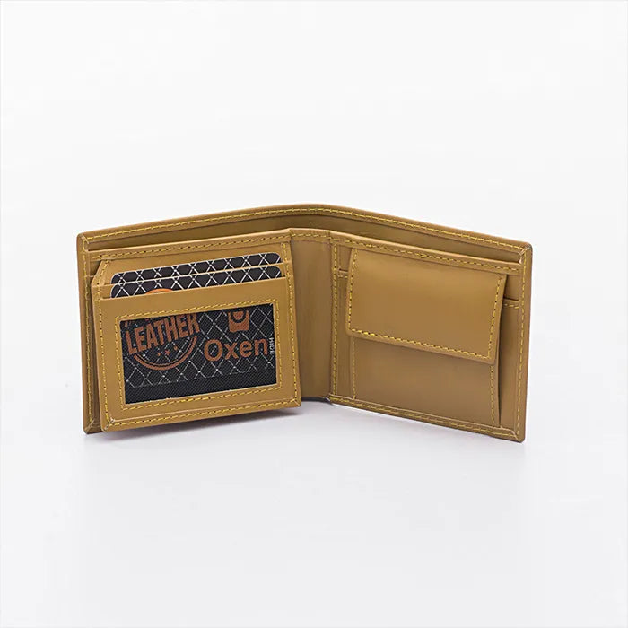 Vellox Yellow Leather Wallet