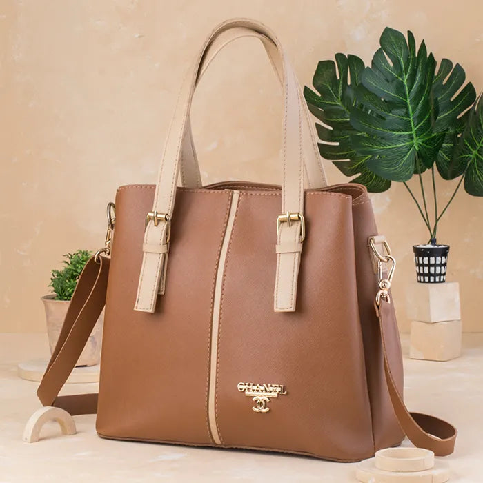 Elara Brown Shoulder Bag