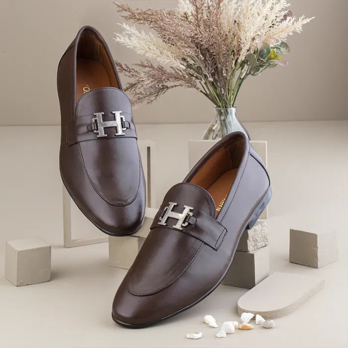 Venture Brown Leather Shoes