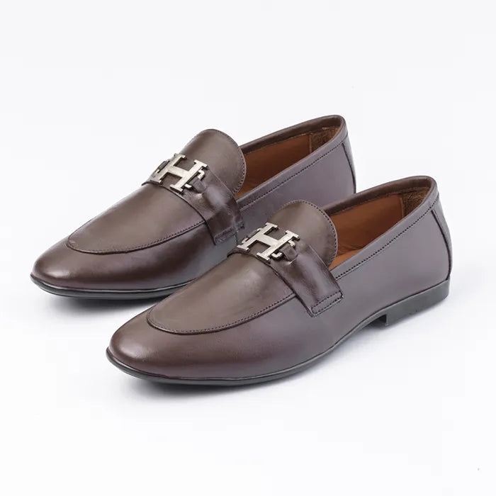 Venture Brown Leather Shoes