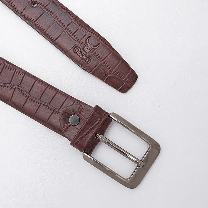 Adorn Brown Leather Belt
