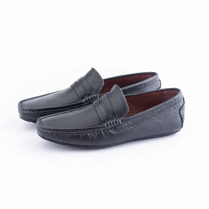Cruise Black Leather Shoes