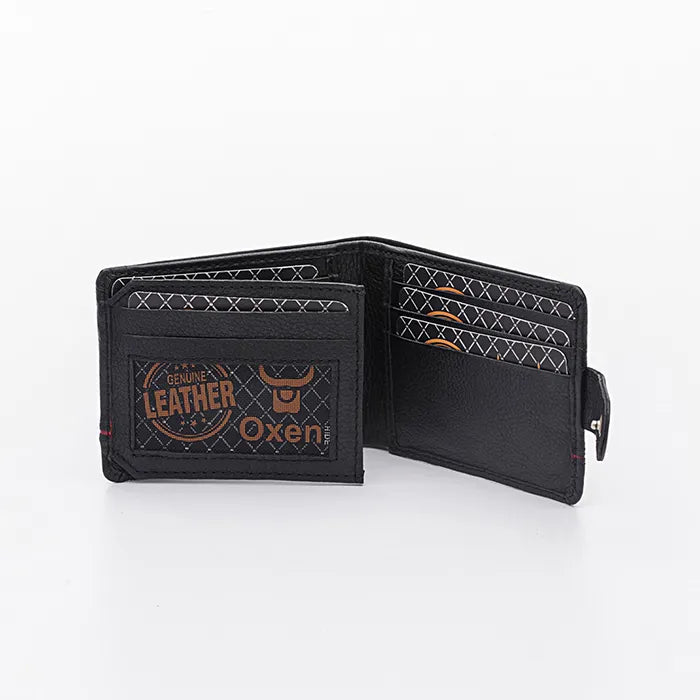 Exotica Black Leather Wallet