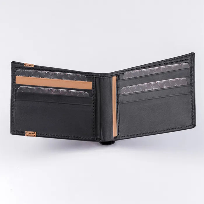 Majestiq Black Leather Wallet
