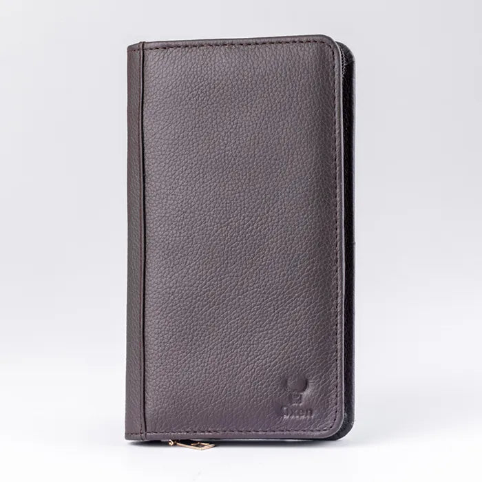 Finesse Brown Leather Wallet