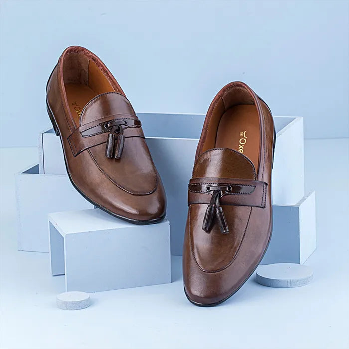 Luxor Brown Leather Shoes