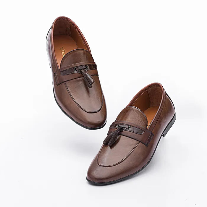 Luxor Brown Leather Shoes