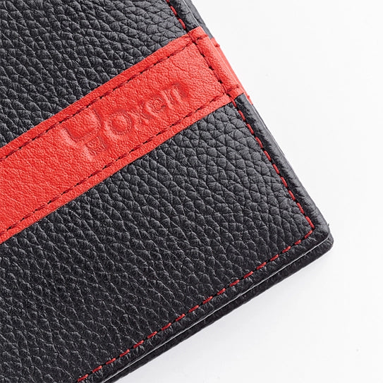 Valor Black Leather Wallet