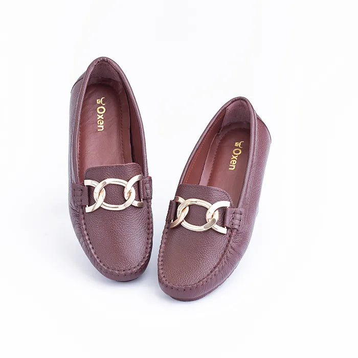 Expedition Maroon Leather Shoes