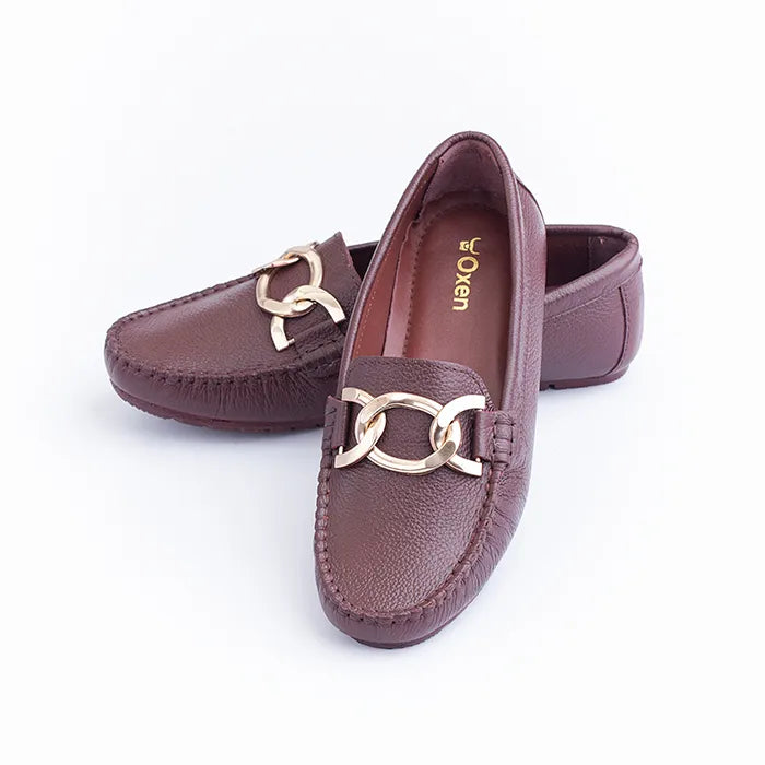Expedition Maroon Leather Shoes