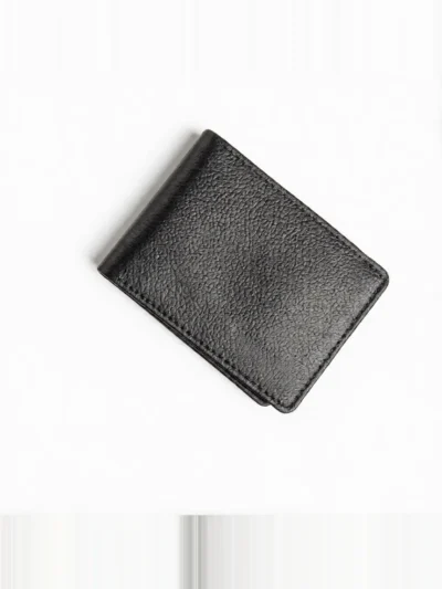 KARDWELL black leather wallet by Oxen Hide