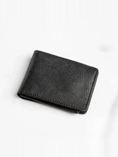 KARDWELL black leather wallet by Oxen Hide