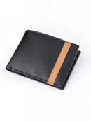 NORCLIFF black leather wallet by Oxen Hide