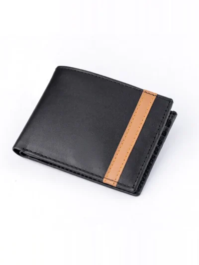 NORCLIFF black leather wallet by Oxen Hide