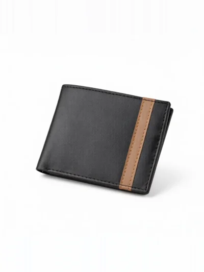 NORCLIFF black leather wallet by Oxen Hide