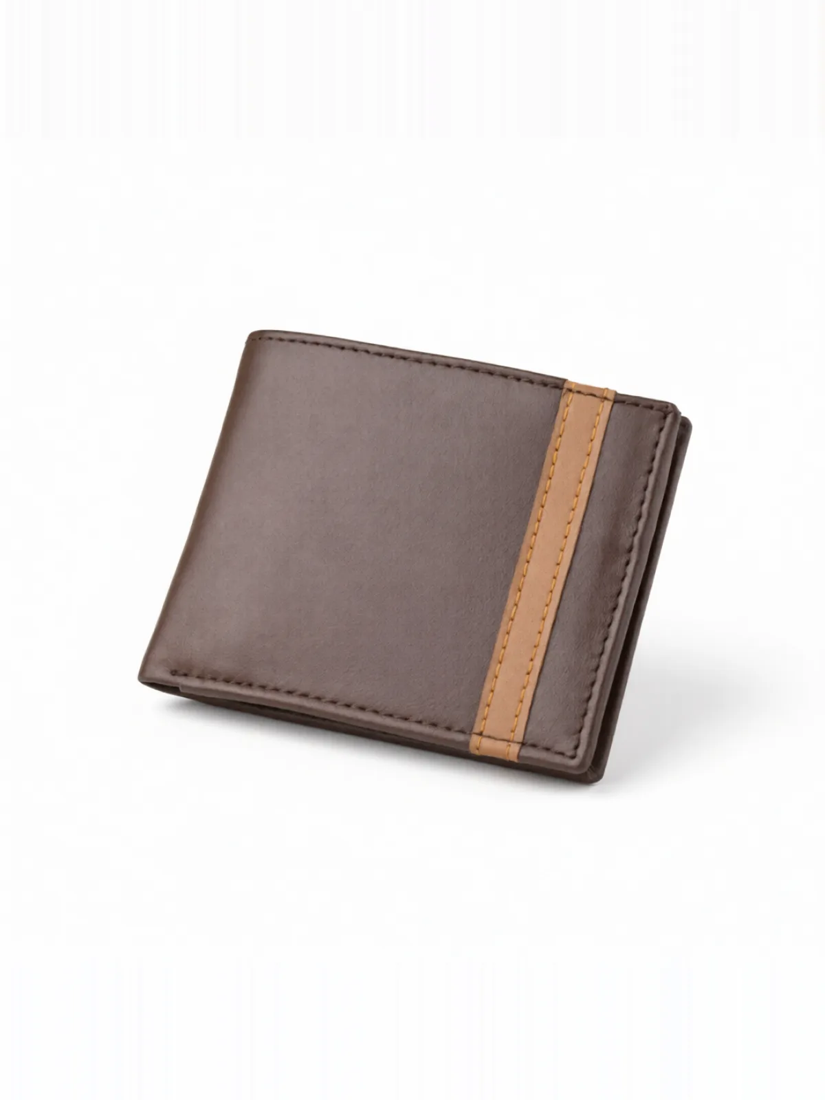 NORCLIFF brown leather wallet by Oxen Hide