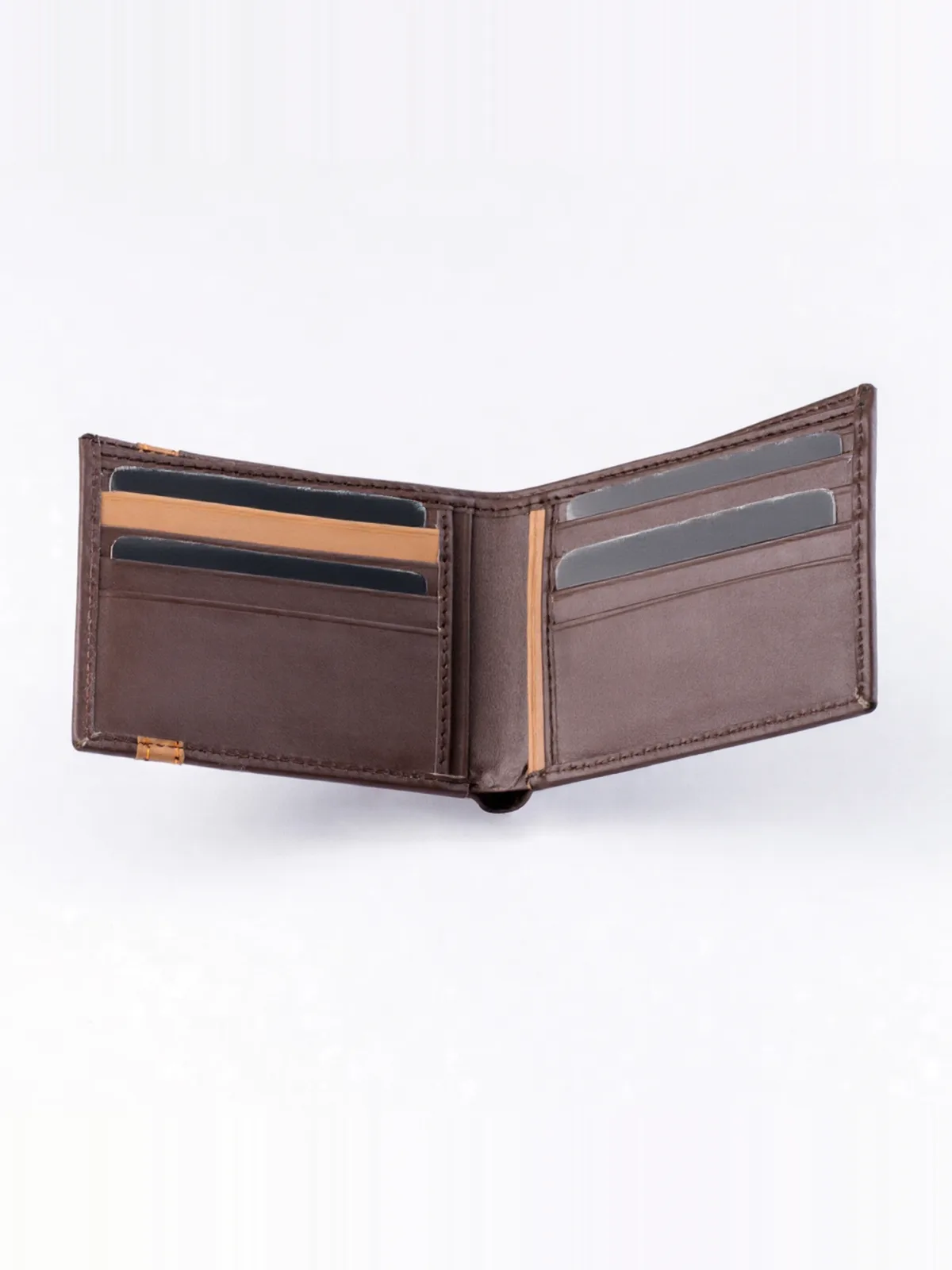 NORCLIFF brown leather wallet by Oxen Hide
