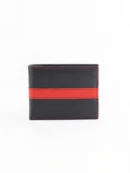 RAVERSLEY red leather wallet by Oxen Hide