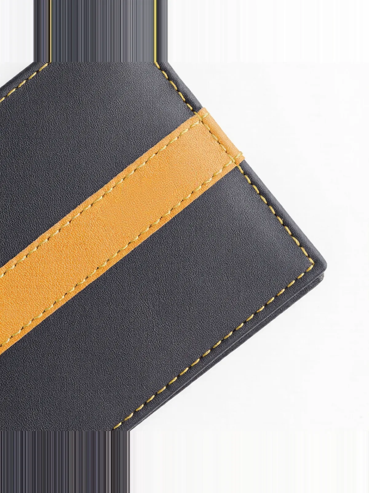 RAVERSLEY yellow leather wallet by Oxen Hide