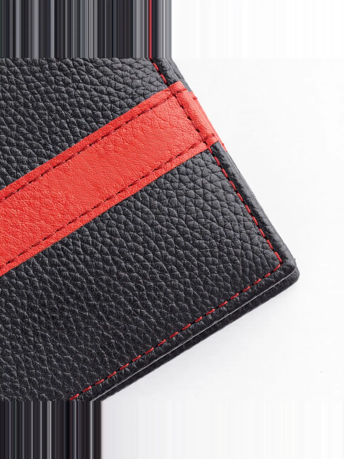 RAVERSLEY red leather wallet by Oxen Hide